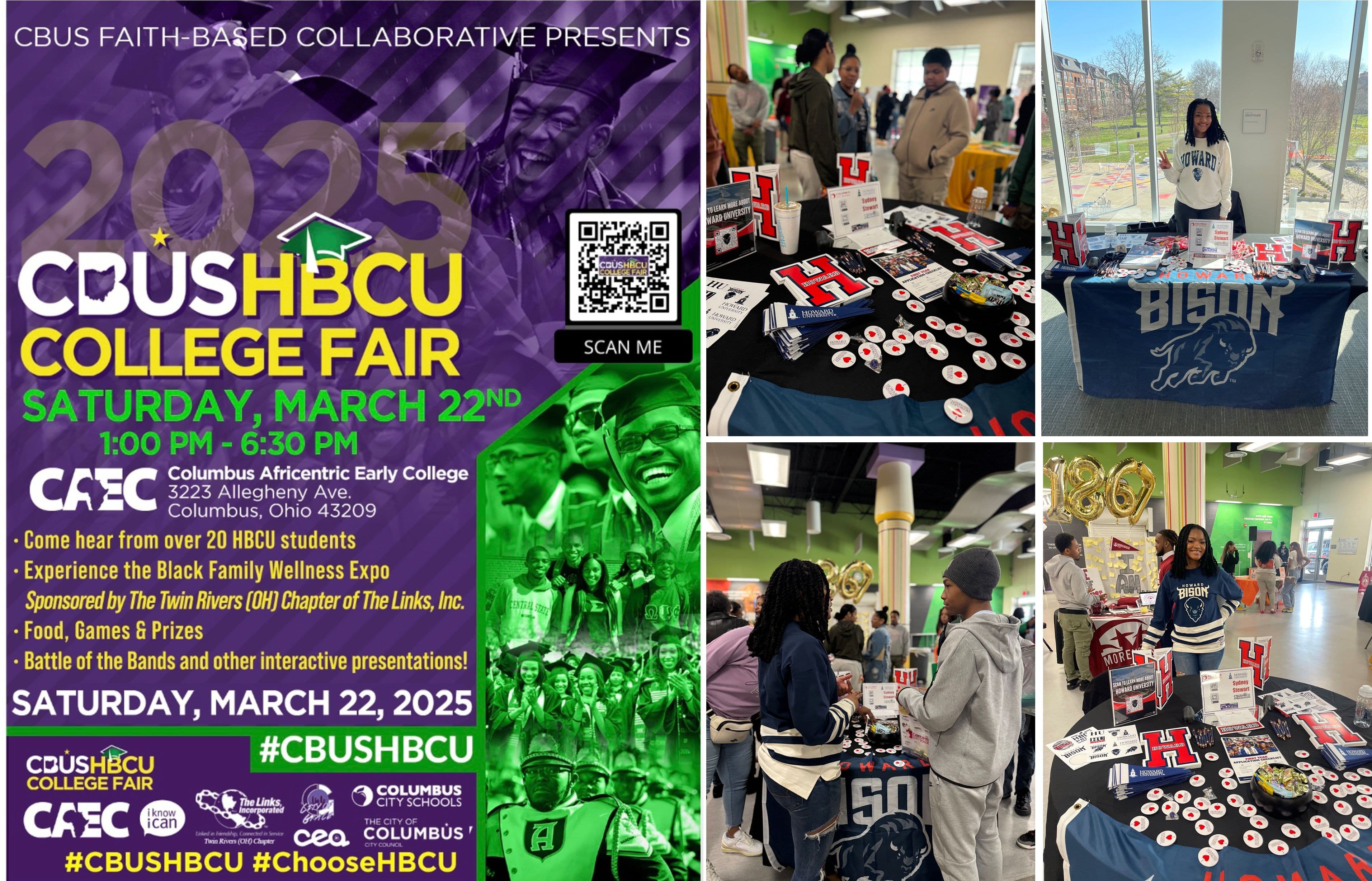 Sydney volunteered for CBUS HBCU College Fair