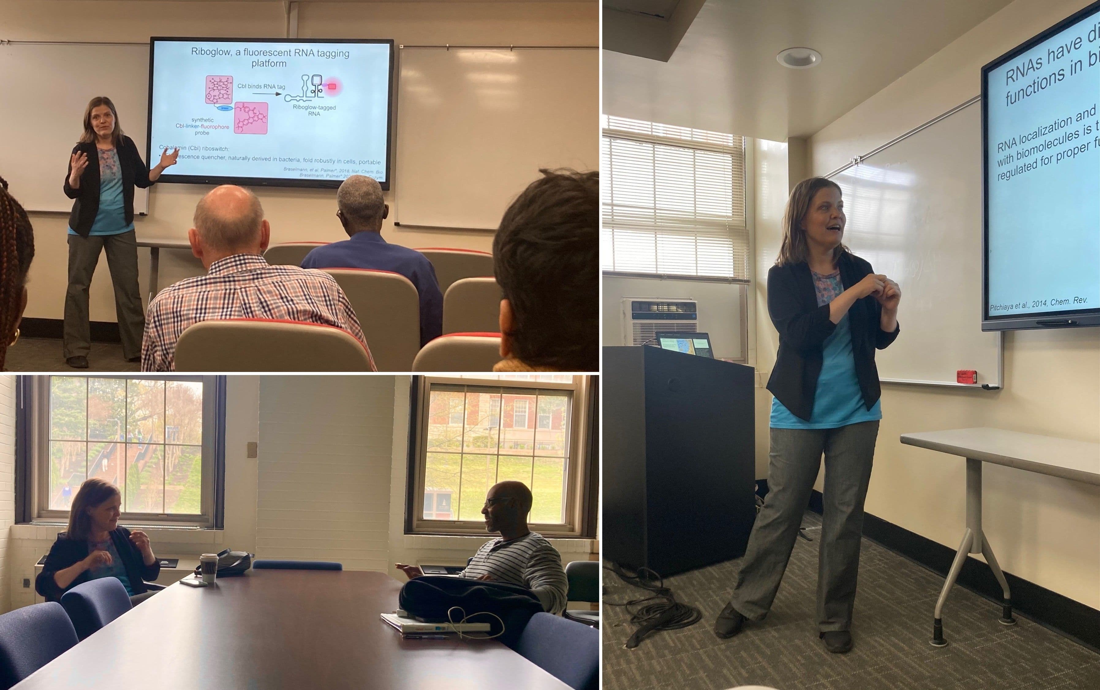 Guest Speaker Spotlight: Dr. Esther Braselmann, Department of Chemistry, Georgetown University